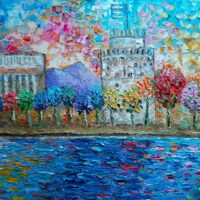 Bursts of Color at the White Tower