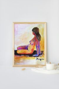 Nude female. Erotic art - Image 5