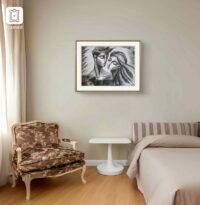 Sexual energy art. Erotic art drawing. "Don’t Be Afraid of My Gentle Blade" – Image 4