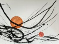 Today I dreamed of you. Peinture abstraite. Art contemporain. Art poétique,