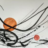 Today I dreamed of you. Peinture abstraite. Art contemporain. Art poétique,