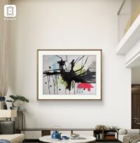 What the Rain Doesnt Say – Abstract Ink and Watercolor Drawing – Image 5
