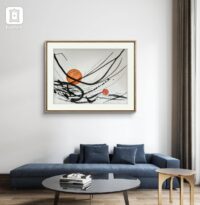 Today I dreamed of you. Peinture abstraite. Art contemporain. Art poétique, – Image 3