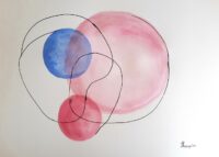 Chemins intimes. MinimalistArt  VisualPoetry  RomanticArt  InkDrawing  AbstractArt