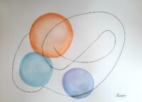 Silent Bloom. Minimalistart. Contemporaryart. Poeticart