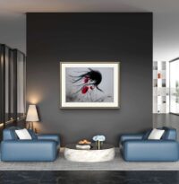 Minimalist Charcoal Drawing. I wanted to be the wind – Image 2