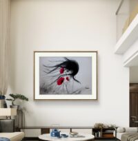 Minimalist Charcoal Drawing. I wanted to be the wind – Image 6