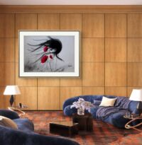 Minimalist Charcoal Drawing. I wanted to be the wind – Image 5