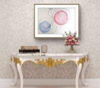 Minimalistart. Rencontre suspendue. Suspended Encounter. VisualPoetry. RomanticArt. Abstractart – Image 5