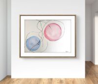 Minimalistart. Rencontre suspendue. Suspended Encounter. VisualPoetry. RomanticArt. Abstractart – Image 6