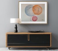 Abstractdrawing. "Ton silence".  Poeticart. Minimalistart. Contemporaryart – Image 9