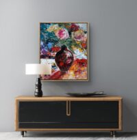 Le silence et la passion. Romanticart. Oilonboard – Image 4
