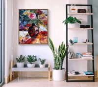 Le silence et la passion. Romanticart. Oilonboard – Image 3