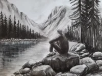 Trust the River.  "Fais confiance à la rivière"