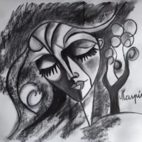 "Un monologue intérieur". "An inner monologue"