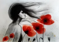 ArtMinimaliste. DessinPoétique. "Don’t Trust the Wind". "Ne crois pas le vent"