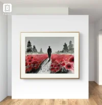 Dessin Au Fusain. Dans le champ des silences. “In the Field of Silence” – Image 3